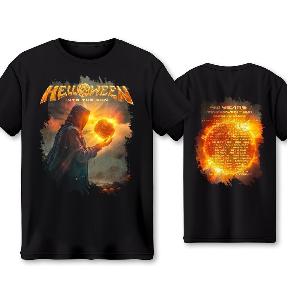 Helloween - 40 Years Sun Tour 2025 Special Pack 2 - T- Shirt .